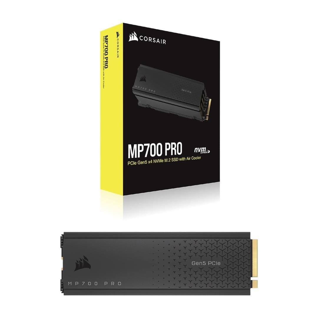 Corsair MP700 Pro 1TB M.2 PCI Express 5.0 NVMe 3D TLC NAND Internal SSD CSSD-F1000GBMP700PRO