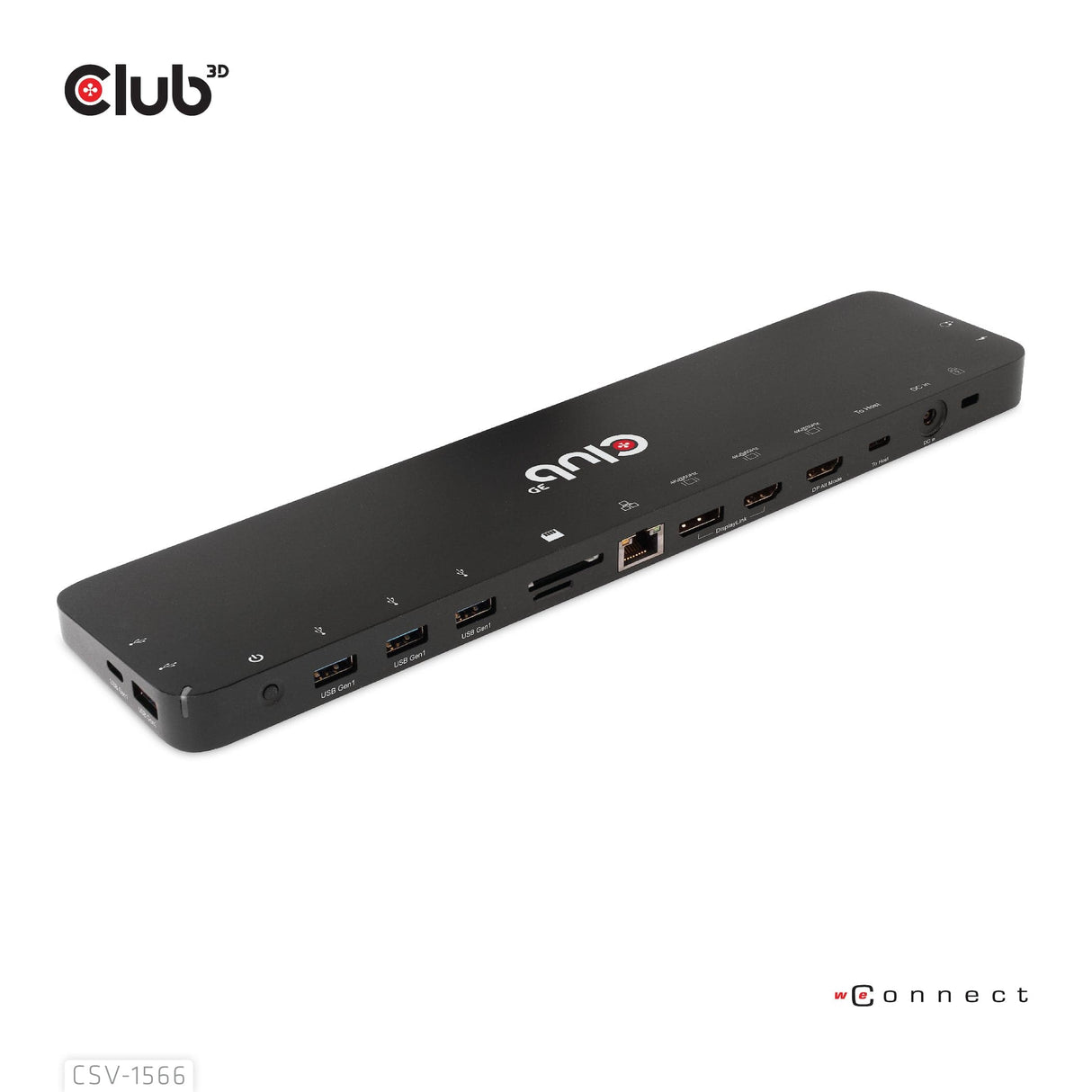 CLUB 3D USB Gen1 Type-C Triple Display Charging Dock CSV-1566