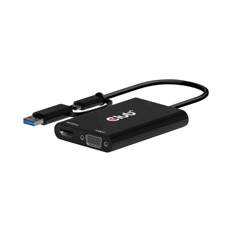 Club 3D Type-C to HDMI Dual Adapter CSV-1611-CLUB3D