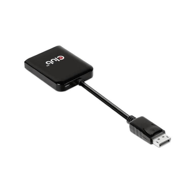 Club 3D 2-in-1 DisplayPort 1.4 to HDMI MST Hub CSV-7220