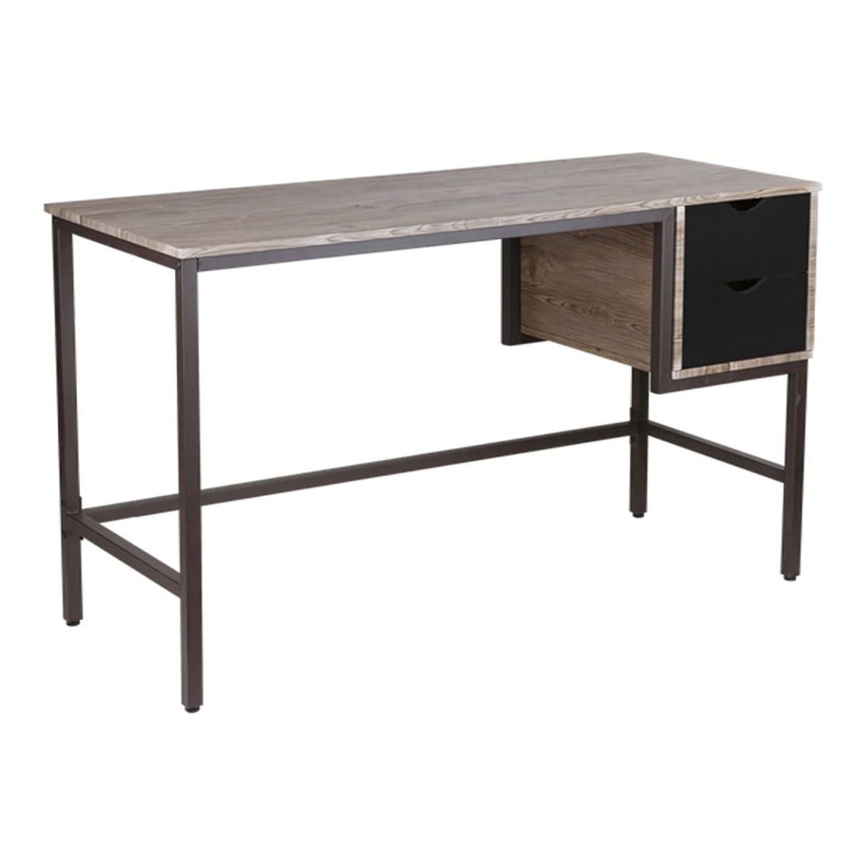 Everfurn Rampart With Two Drawers Office Desk CT-1621
