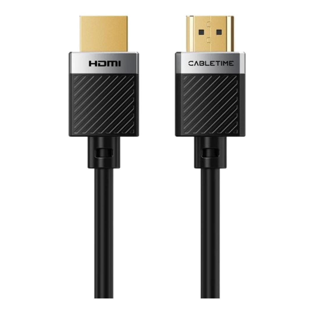 Cabletime CH24N HDMI Male to Male Cable 3m Black CT-HD4K-AG-3M