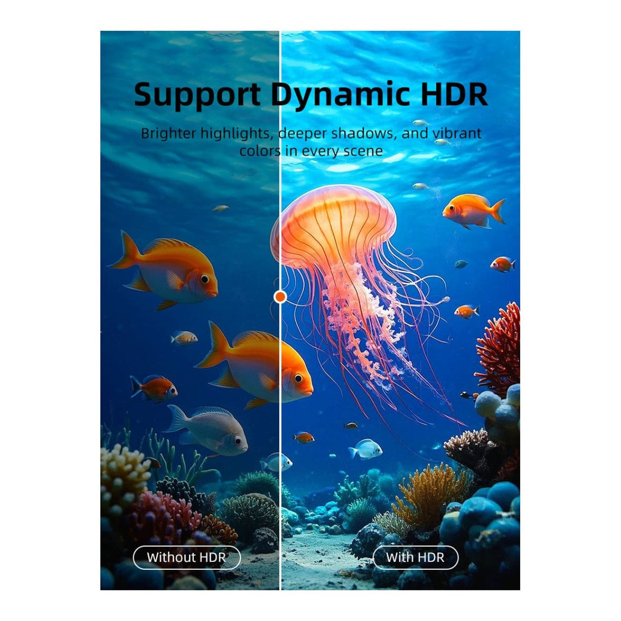 Cabletime 8K Ultra Slim Male to Male HDMI Cable 2m CT-SHD8K-AG2