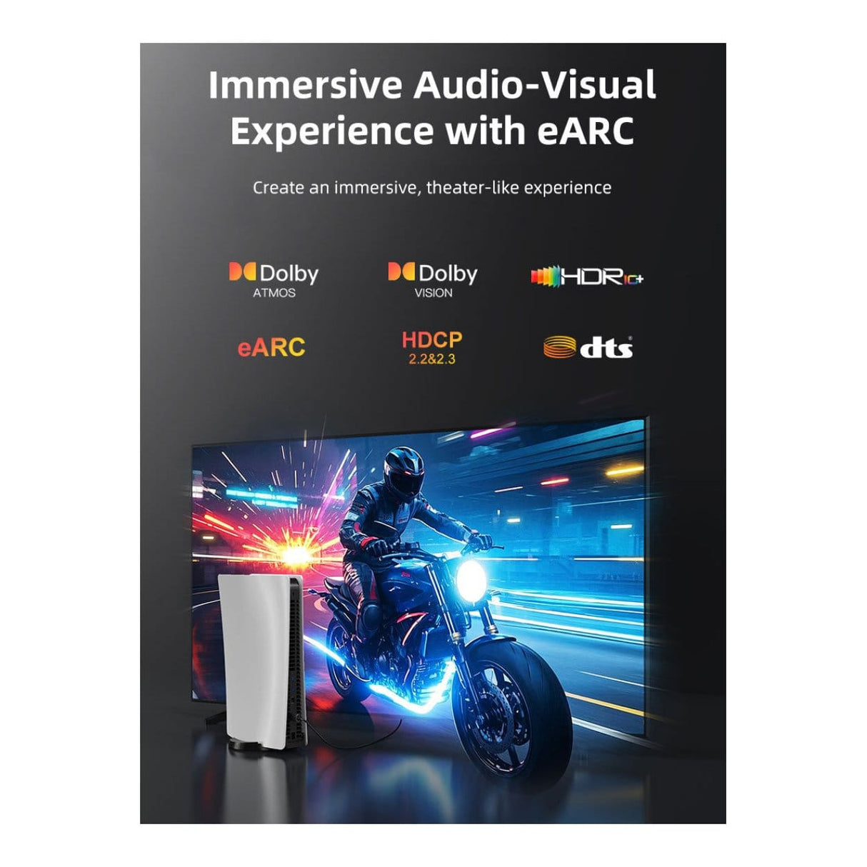 Cabletime 8K Ultra Slim Male to Male HDMI Cable 2m CT-SHD8K-AG2