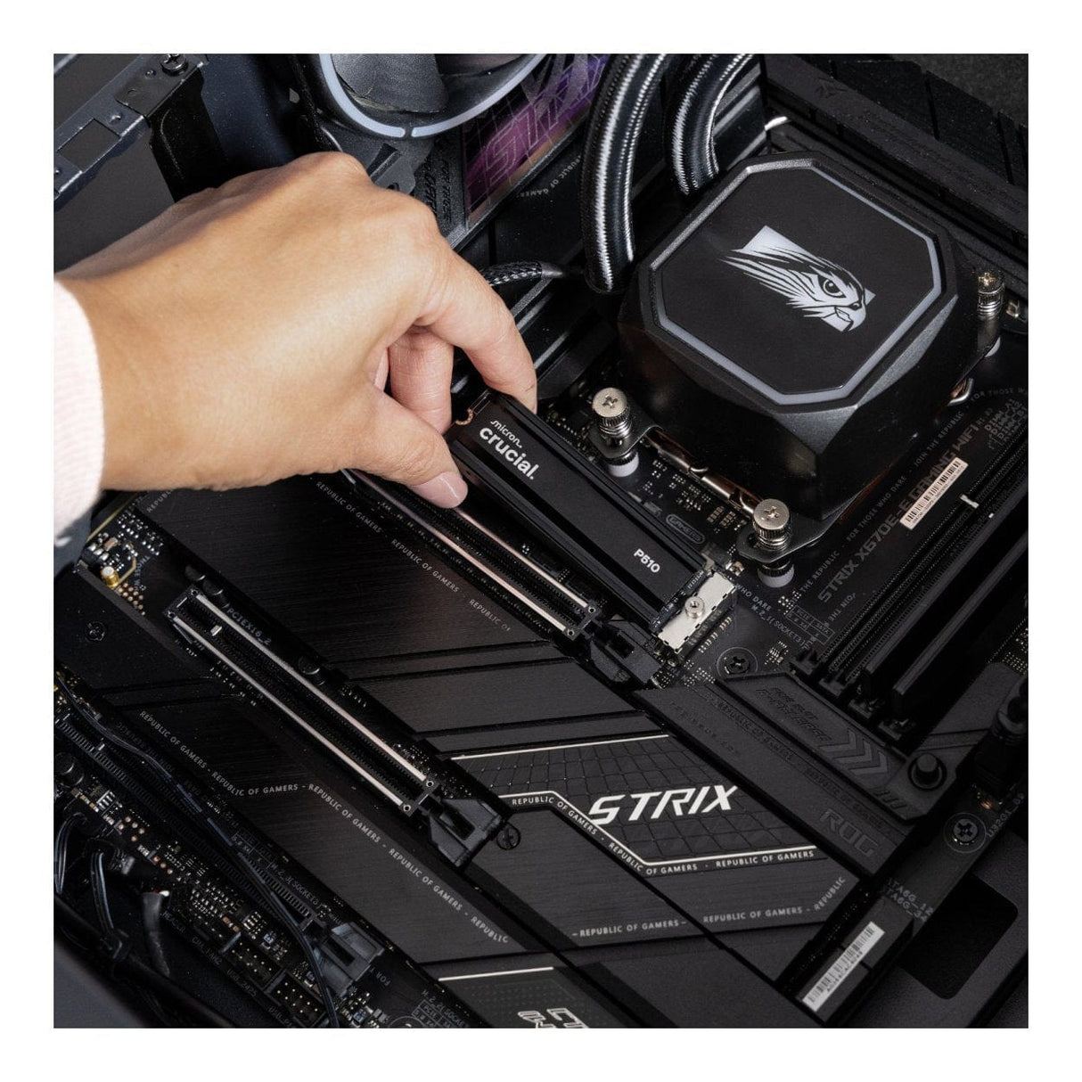 Crucial M.2 1TB PCIe 5.0 NVMe Internal SSD CT1000P510SSD5