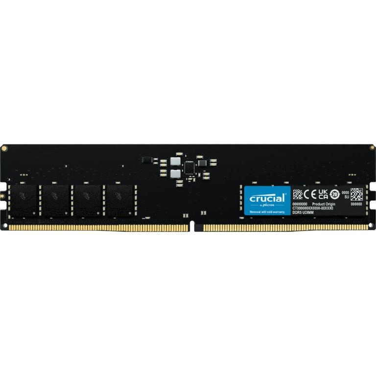 Crucial 16GB 5600MHz DDR5 UDIMM Memory Module CT16G56C46U5