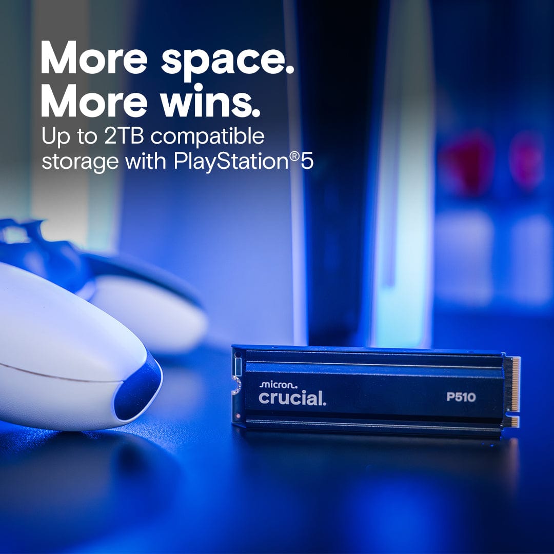 Crucial P510 2TB M.2 2280 PCIe 5.0 x4 NVMe Internal SSD CT2000P510SSD5