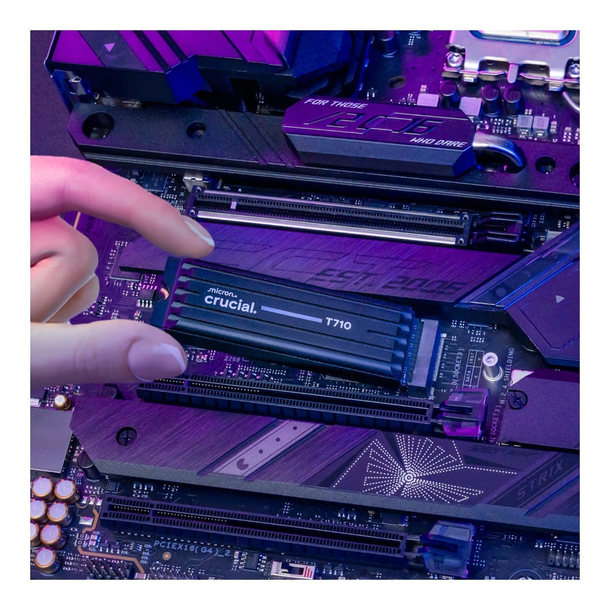 Crucial T710 M.2 2TB PCIe 5.0 NVMe Internal SSD CT2000T710SSD5