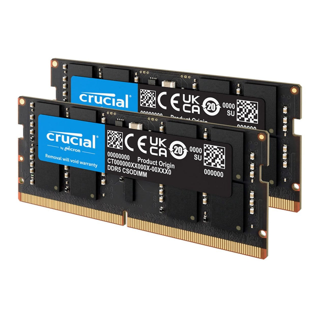 Crucial CT2K32G64C52CS5 Memory Module 64GB 2 x 32GB DDR5 6400MT/s