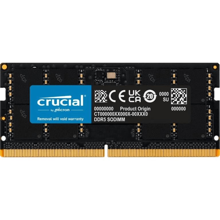 Crucial 32GB DDR5 5200 MHz Memory Module CT32G52C42S5