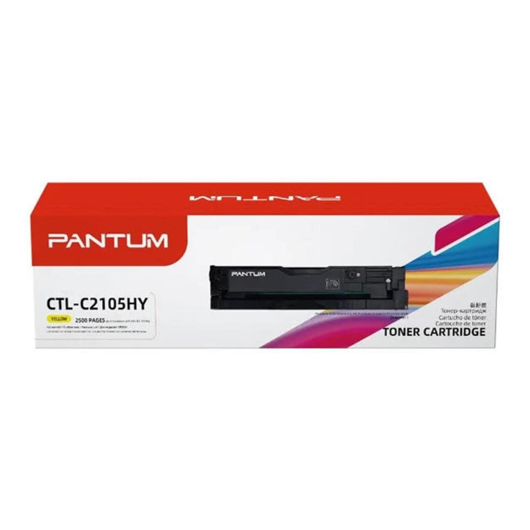 Pantum CTL-2105 Yellow High-Capacity Toner Cartridge 2,500 pages Original CTL-2105HY Single-pack