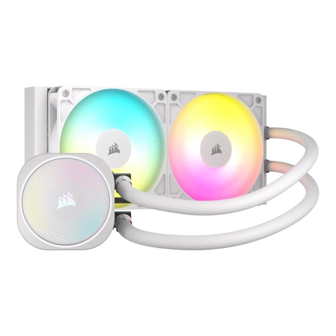 Corsair NAUTILUS 240 RS ARGB Liquid CPU Cooler White CW-9060094-WW