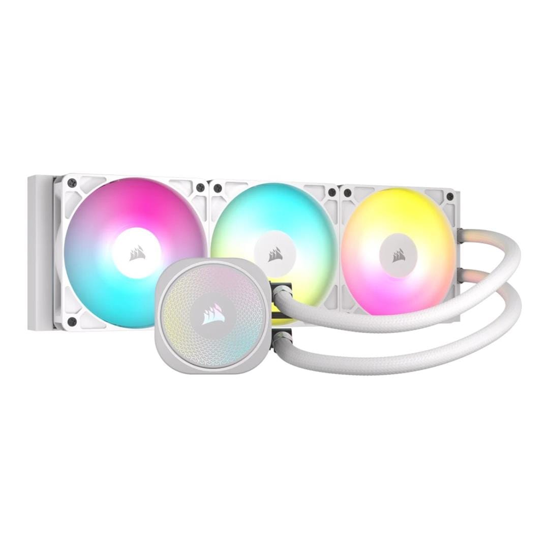 Corsair NAUTILUS 360 RS ARGB Liquid CPU Cooler White CW-9060095-WW