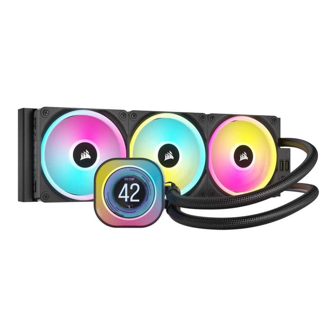 Corsair iCUE LINK H150i RGB AIO 12cm Liquid CPU Cooler Black CW-9061008-WW