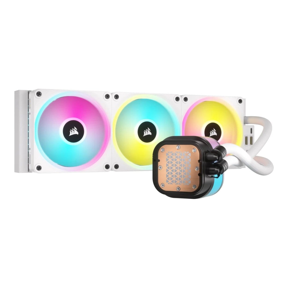 Corsair iCUE LINK H150i LCD AIO 12cm Liquid CPU Cooler White CW-9061010-WW