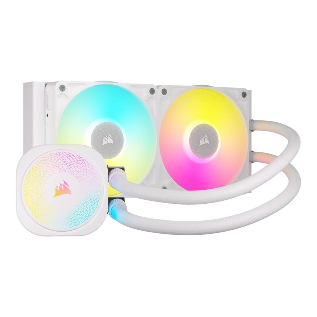 Corsair iCUE LINK TITAN 240 RX RGB AIO 12cm Liquid CPU Cooler White CW-9061020-WW