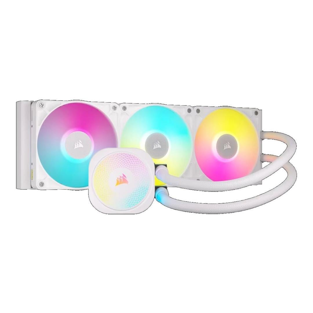 Corsair iCUE LINK Titan 360 RX RGB AIO 12cm Liquid CPU Cooler White CW-9061021-WW