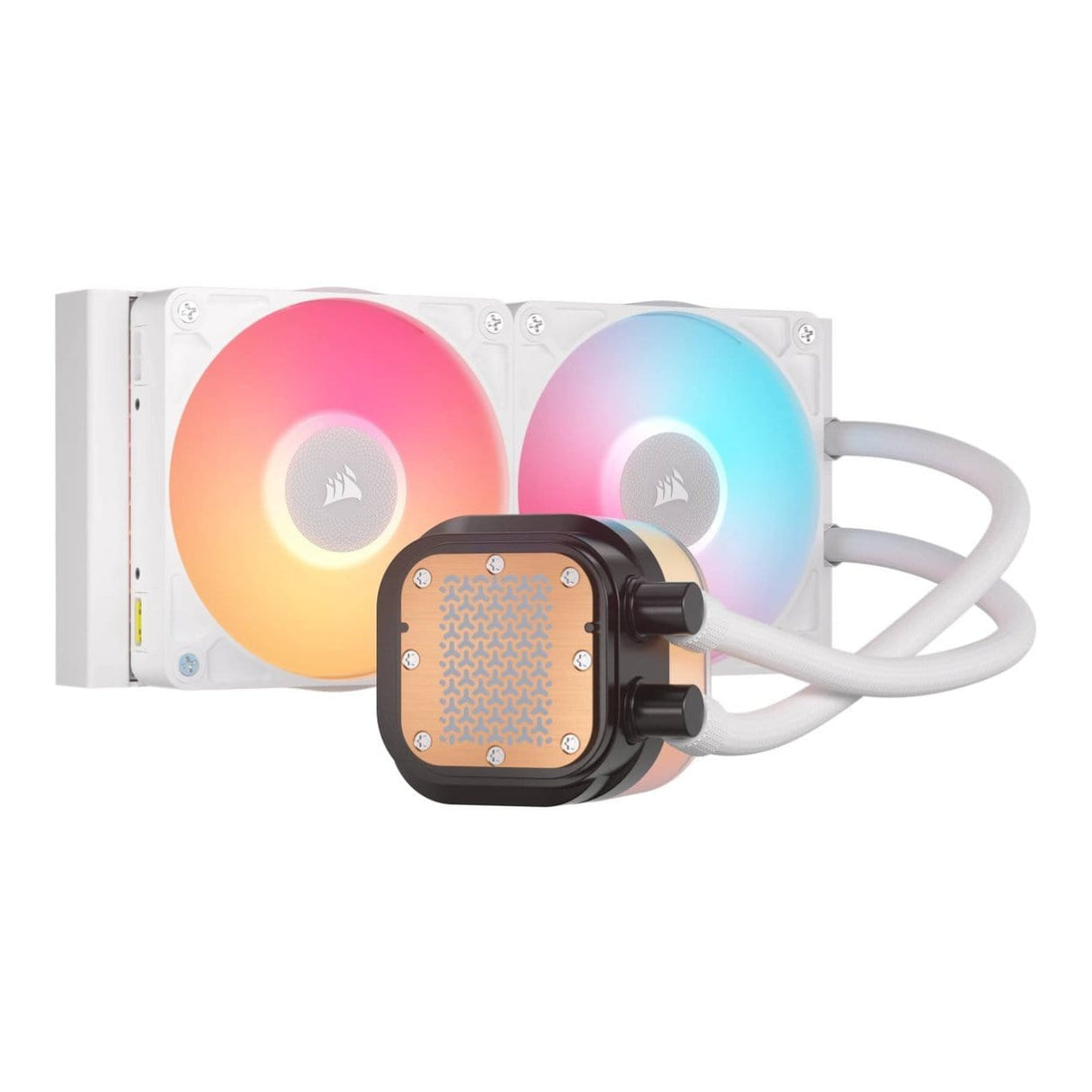Corsair iCUE Link Titan 240 RX LCD 240mm Liquid CPU Cooler - White CW-9061025-WW