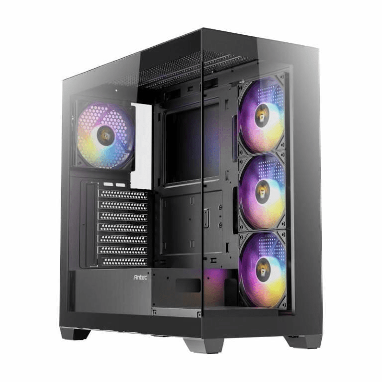 Antec CX300 RGB ELITE ITX Micro-ATX Mid-Tower Gaming PC Case Black