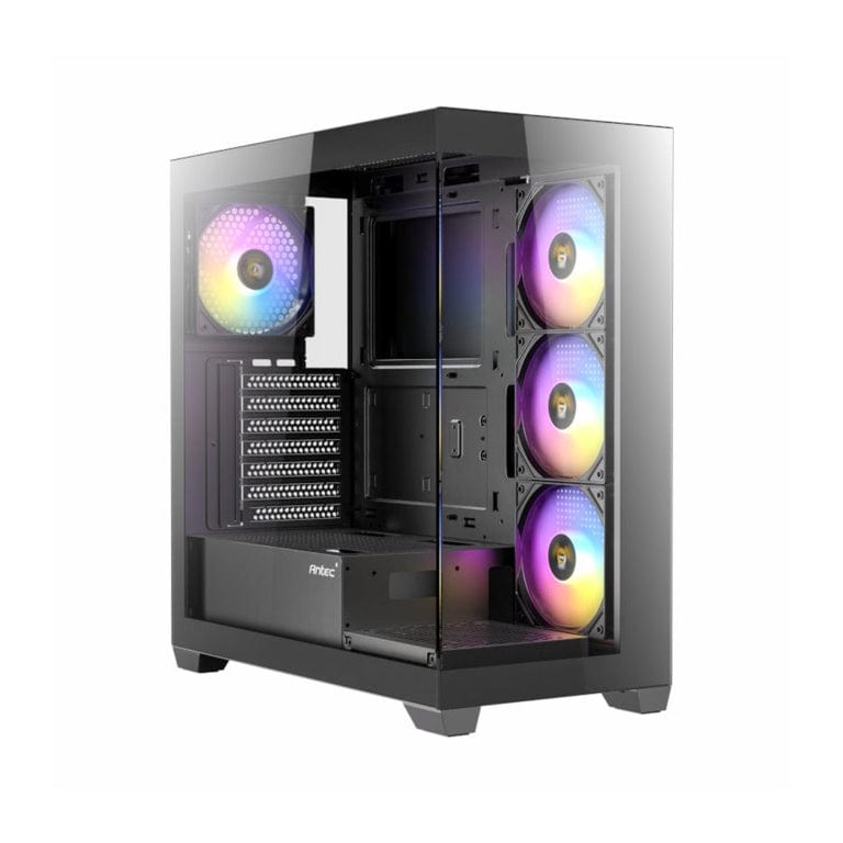 Antec CX300 RGB ELITE ITX Micro-ATX Mid-Tower Gaming PC Case Black