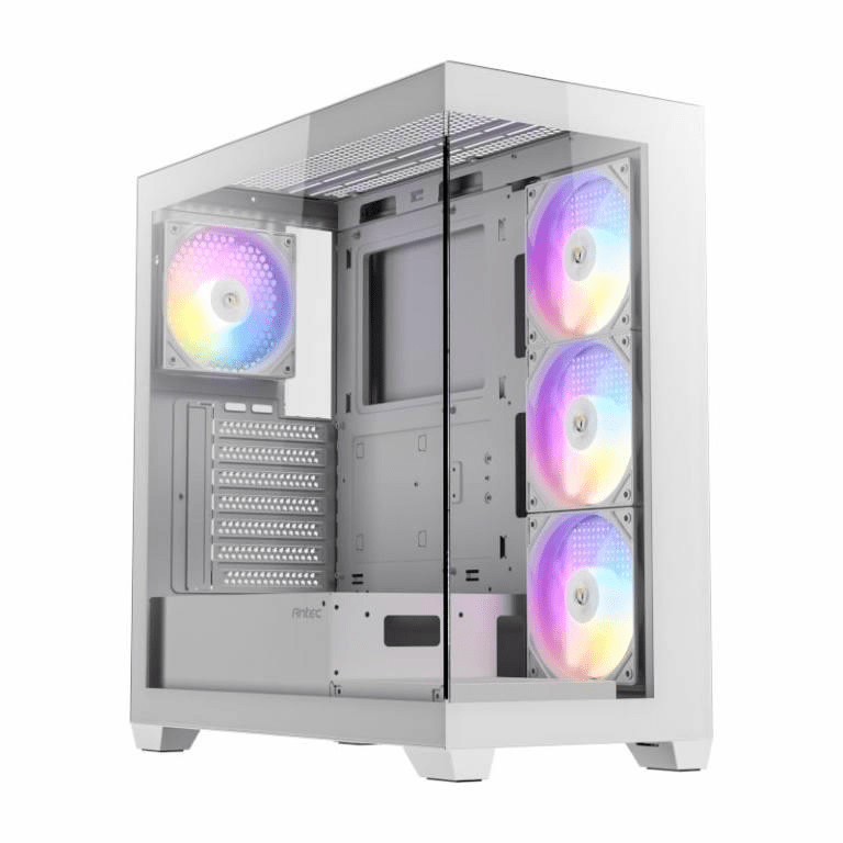 Antec CX300 RGB ELITE White ITX Micro-ATX Mid-Tower Gaming PC Case