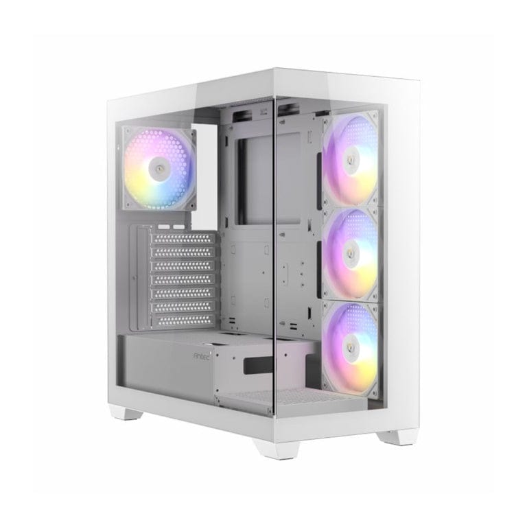 Antec CX300 RGB ELITE White ITX Micro-ATX Mid-Tower Gaming PC Case