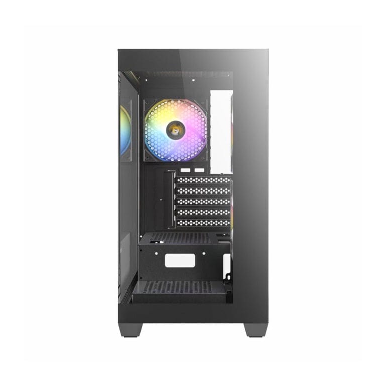 Antec CX300M RGB ITX Micro-ATX Mini-Tower Gaming PC Case Black