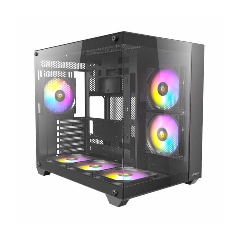 Antec CX800 RGB Elite Mid Tower Dual Chamber Gaming PC Case Black