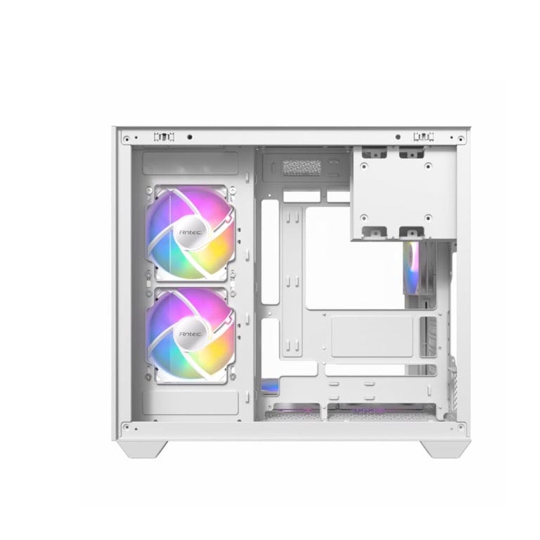 Antec CX800 RGB Elite Mid-Tower Dual Chamber Gaming PC Case White