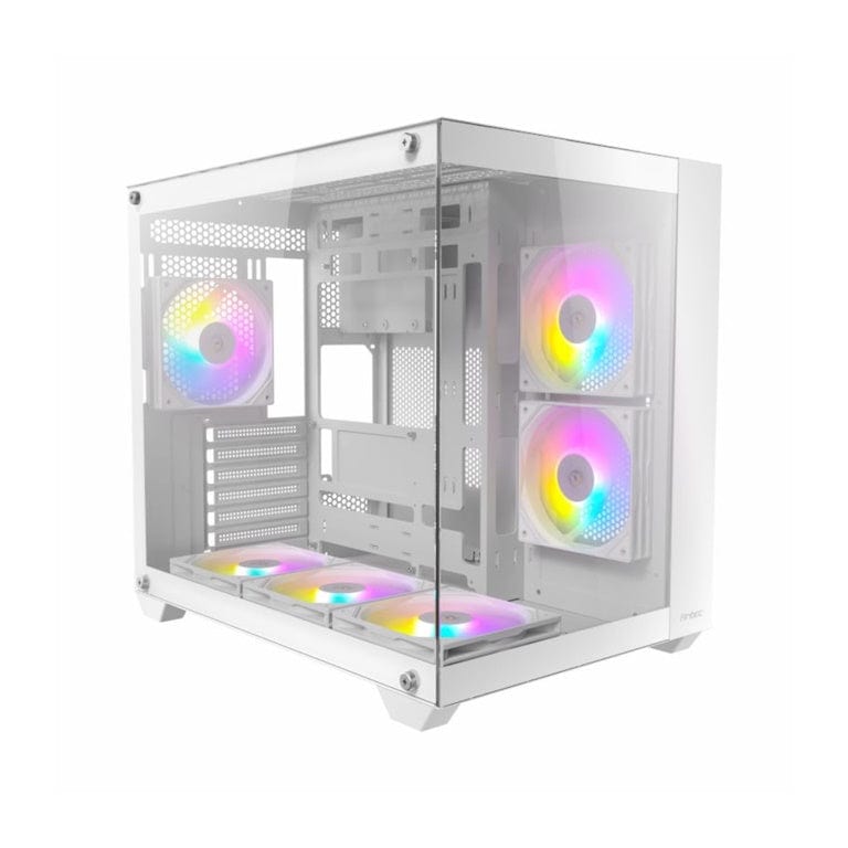 Antec CX800 RGB Elite Mid-Tower Dual Chamber Gaming PC Case White