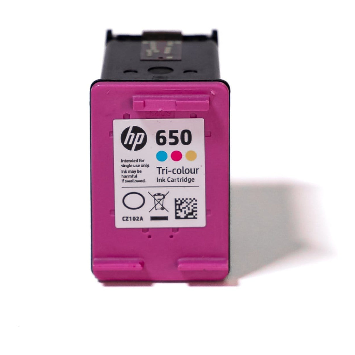 HP 650 Cyan Magenta Yellow Printer Ink Cartridge Original CZ102AK Single-pack
