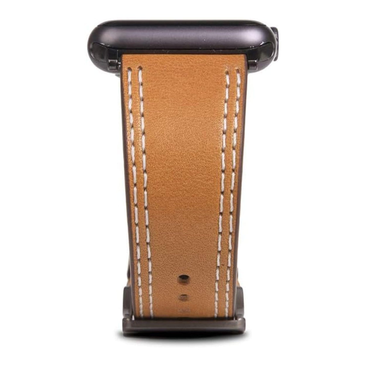 SLG D+ Italian Temponata 44mm Leather Strap for Apple Watch Tan D+TSAW4-TA