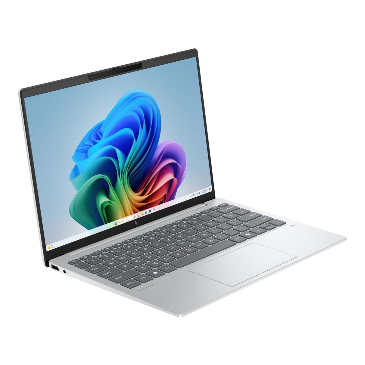 HP OmniBook 7 Aero 13-bg1003ni 13.3-inch WQXGA Next Gen AI Laptop - AMD Ryzen 7 350 1TB SSD 32GB RAM Win 11 Home Glacier Silver