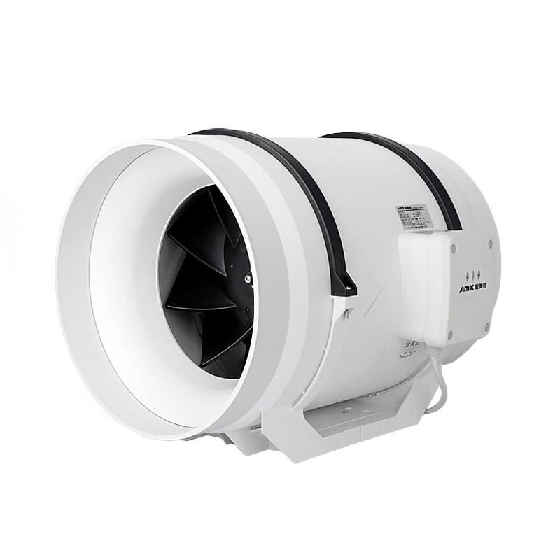 AMX D200 200mm Mixed Flow Industrial Inline Duct Fan