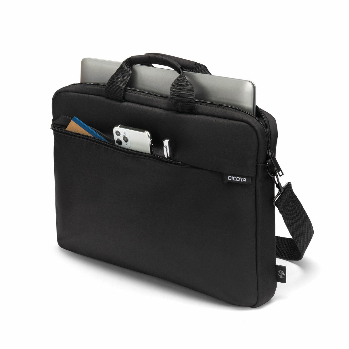 Dicota Slim Case One 16-inch Notebook Briefcase Black D32092-RPET