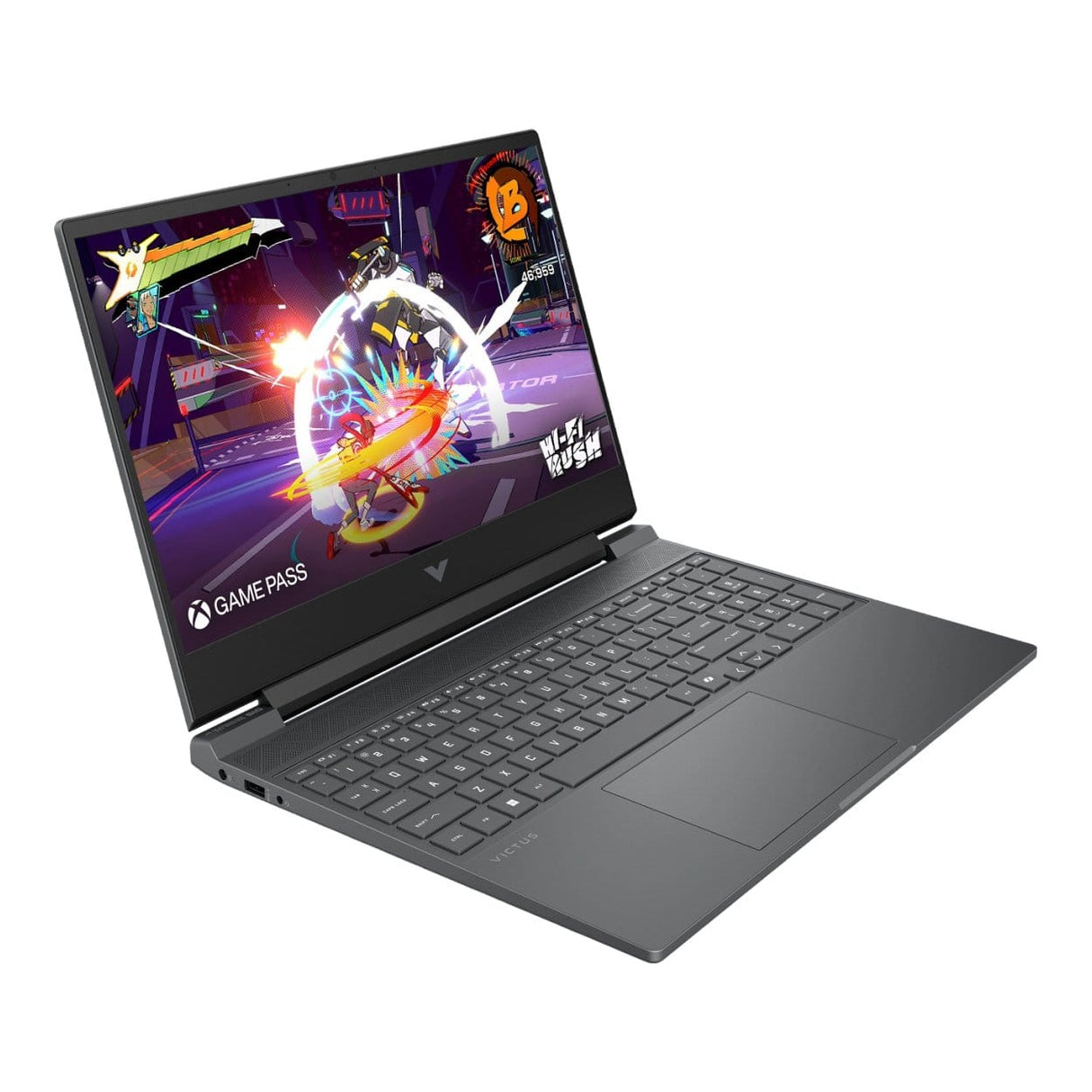 HP Victus Gaming 15-fb3018ni 15.6-inch FHD AI Laptop - AMD Ryzen 5 8645HS 512GB SSD 8GB RAM RTX 4050 Win 11 Home