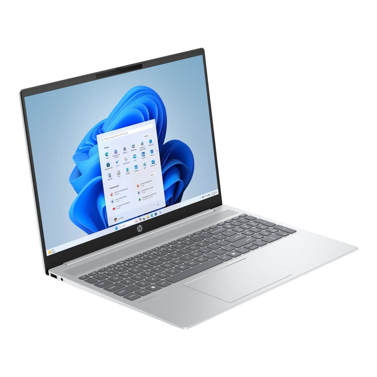 HP OmniBook 5 16-af1009ni 16-inch 2K AI Laptop - Intel Core Ultra 5 225U 512GB SSD 16GB RAM Win 11 Home Glacier Silver
