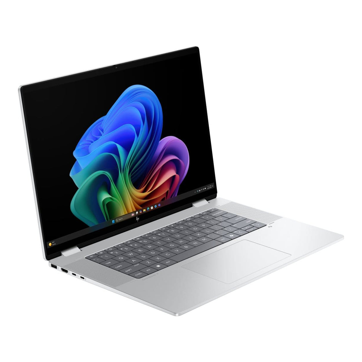 HP OmniBook X Flip 16-as0007ni 14-inch 2K Next Gen AI 2-in-1 Laptop - Intel Core Ultra 7 256V 512GB SSD 16GB RAM Win 11 Home Glacier Silver
