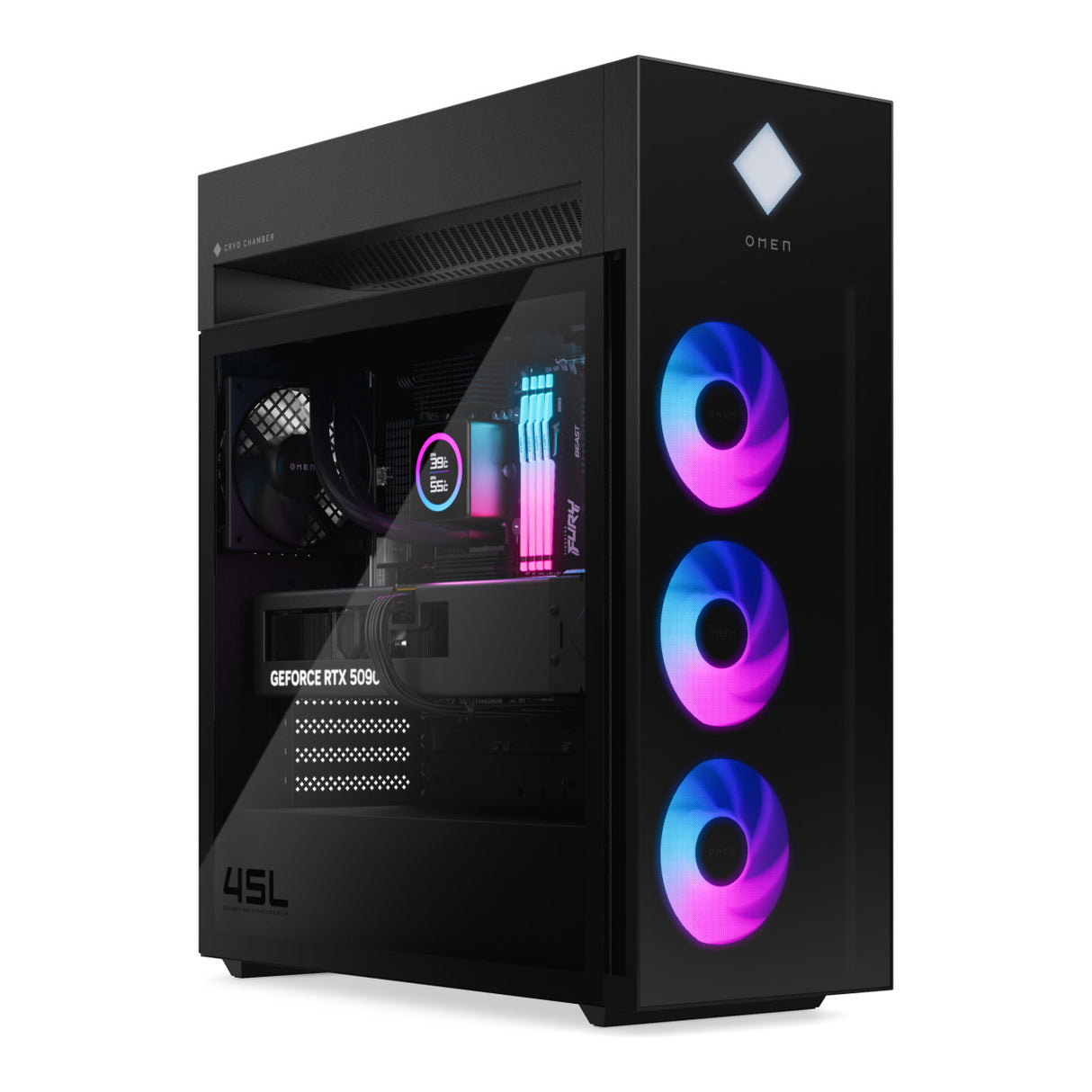 HP OMEN GT22-3001ni 45L Gaming Desktop PC - Intel Core Ultra 9 285K 1TB SSD 32GB RAM RTX 5080 Win 11 Home