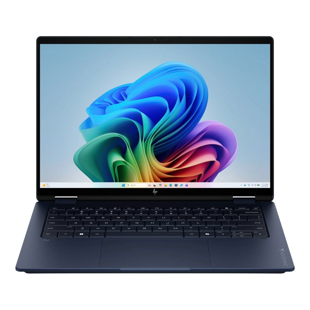 HP OmniBook X Flip 14-kb0003ni 14-inch 2K Next Gen AI 2-in-1 Laptop - Intel Core Ultra 7 355 1TB SSD 16GB RAM Win 11 Home Atmospheric Blue