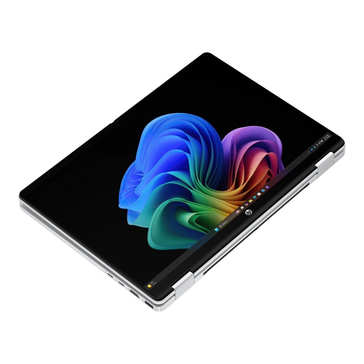 HP OmniBook 5 Flip 14-km00 14-inch 2K Next Gen AI 2-in-1 Laptop - Intel Core Ultra 7 355 512GB SSD 16GB RAM Win 11 Home Glacier Silver