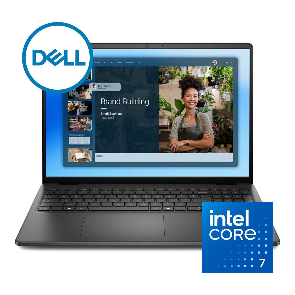 Dell 16 16-inch FHD+ Laptop - Intel Core 7 150U 1TB SSD 16GB RAM Win 11 Pro