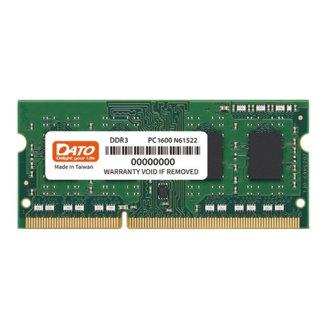 Dato 4GB 1600MHz DDR3 SO-DIMM Memory Module DDR3-4GB-L1600