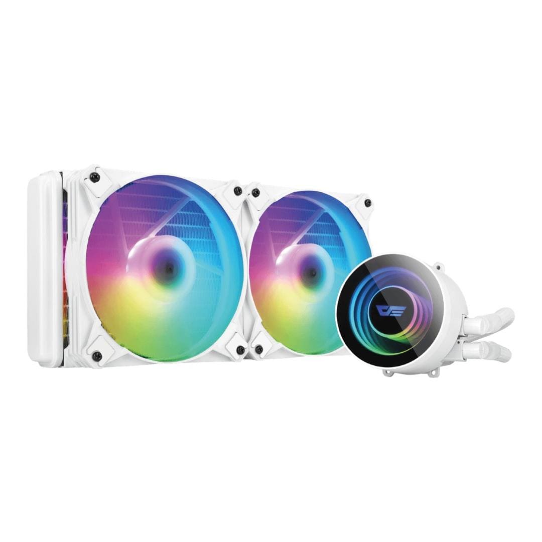 darkFlash DX240 V2.6 Liquid CPU Cooler White DF-DX240-WHITE
