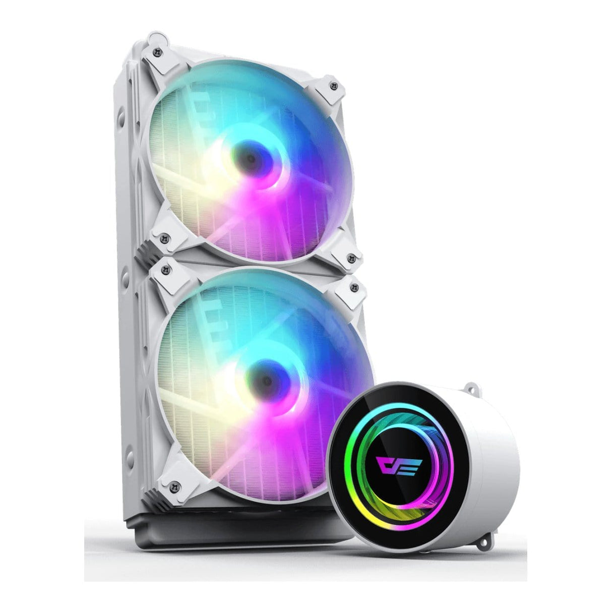 darkFlash DX240 V2.6 Liquid CPU Cooler White DF-DX240-WHITE