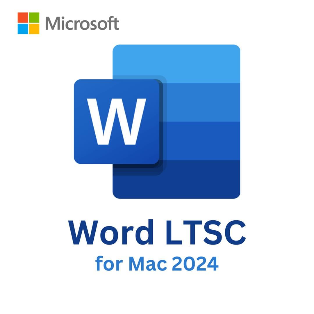 Microsoft Word LTSC 2024 for Mac - Perpetual License