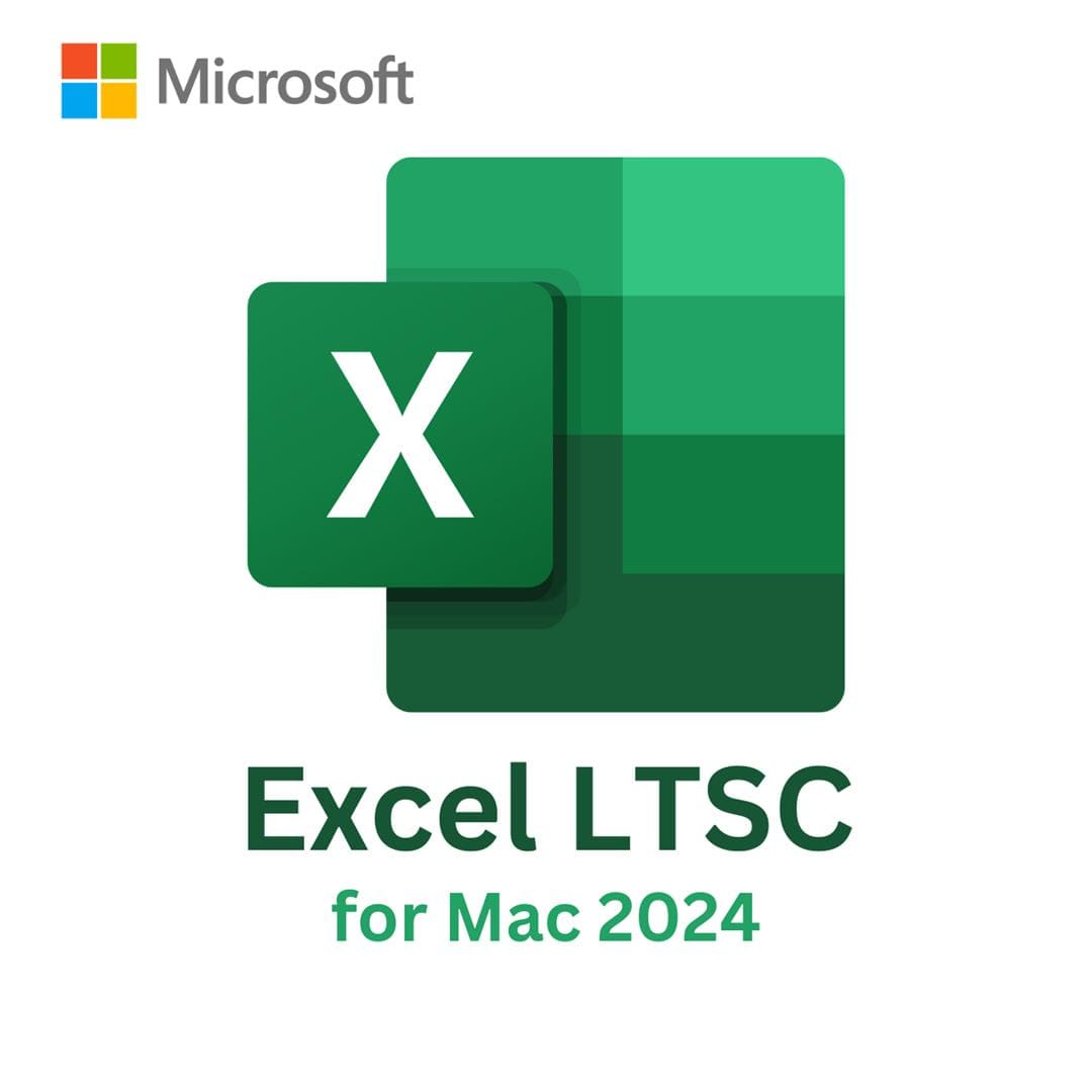 Microsoft Excel LTSC for Mac 2024 - Perpetual License