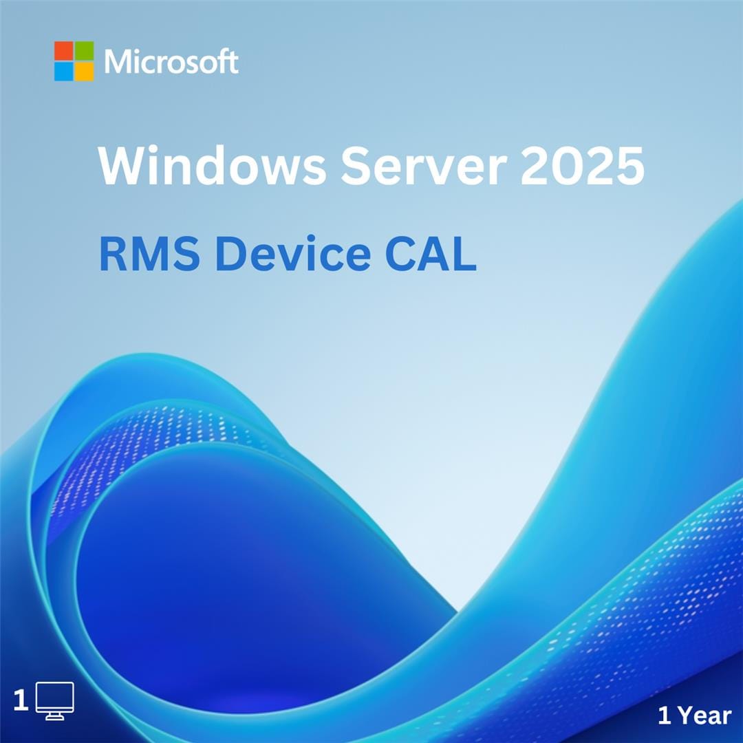 Windows Server 2025 RMS CAL - 1 Device CAL - 1 year