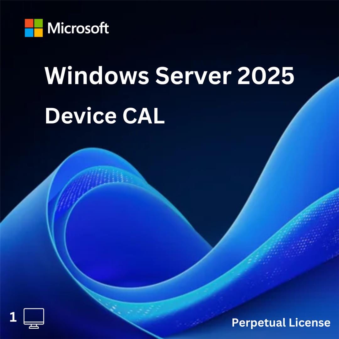 Windows Server 2025 1 Device CAL - Perpetual License