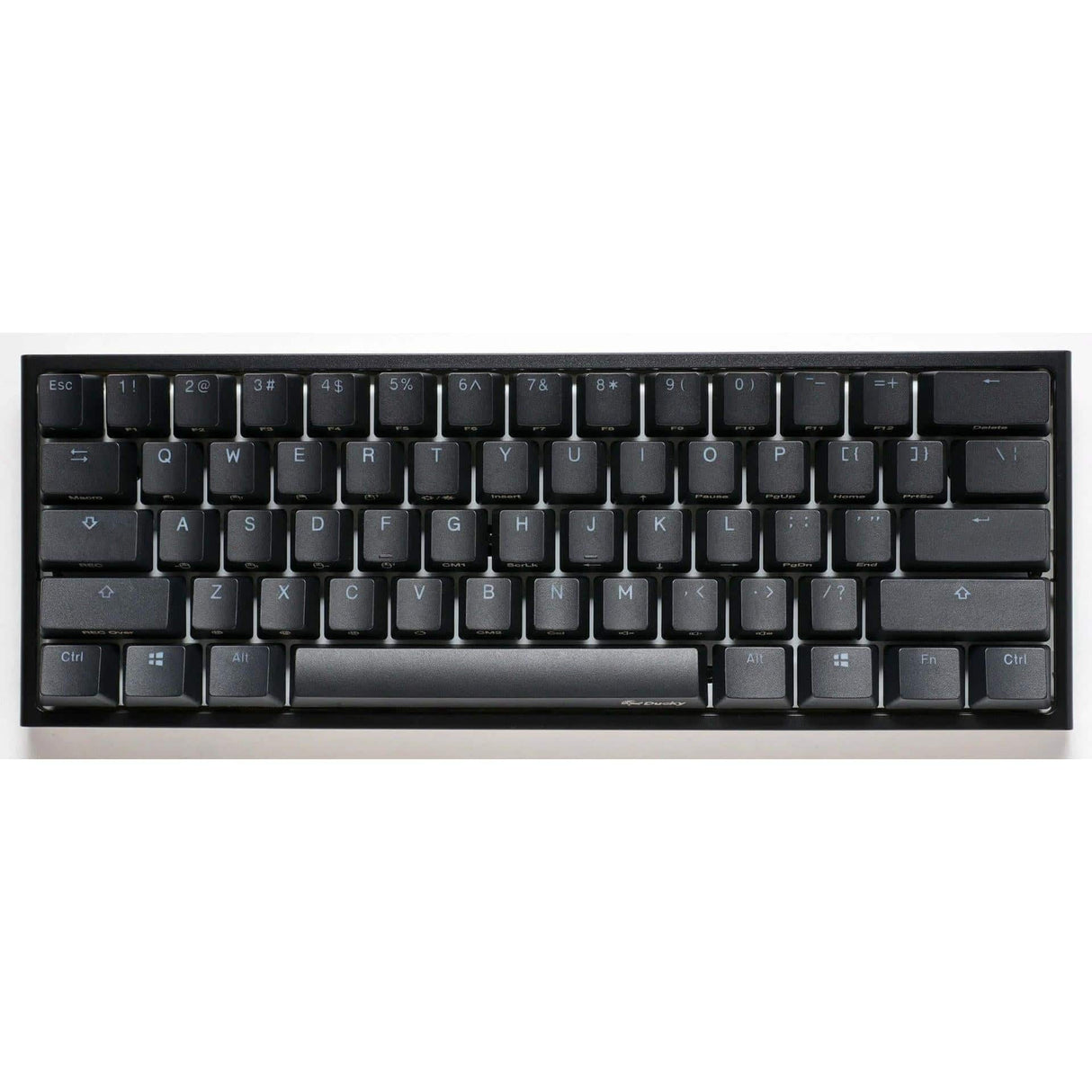 Ducky One 2 Pro Mini 60 Cherry MX Brown Tactile Mechanical Wired Gaming Keyboard - Black DKON2061ST-BUSPDAZT2